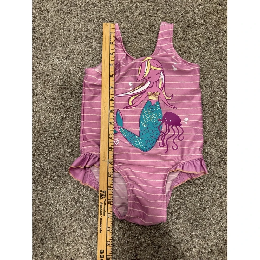 Gymboree Girls 4T Swimsuit and Cat & Jack Girls 3T Swimsuit